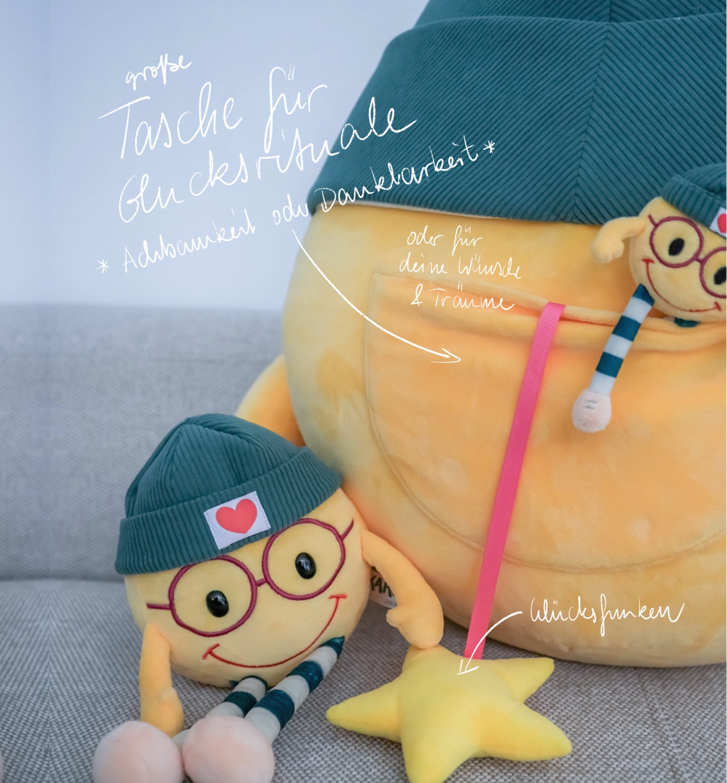 Karly XXL -Kuschelbegleiter für Wünsche & Rituale *LIMITIERTE EDITION*