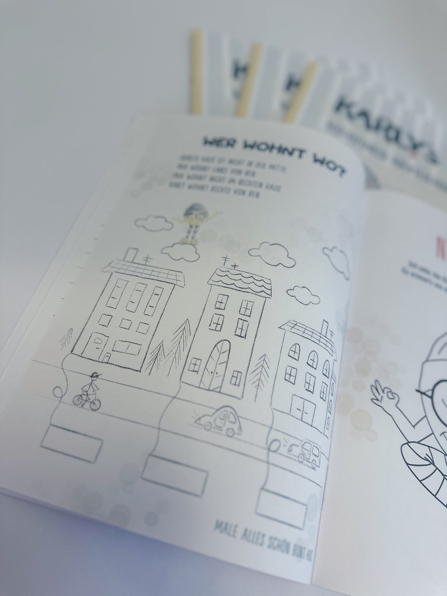 Mal- und Rätselbuch