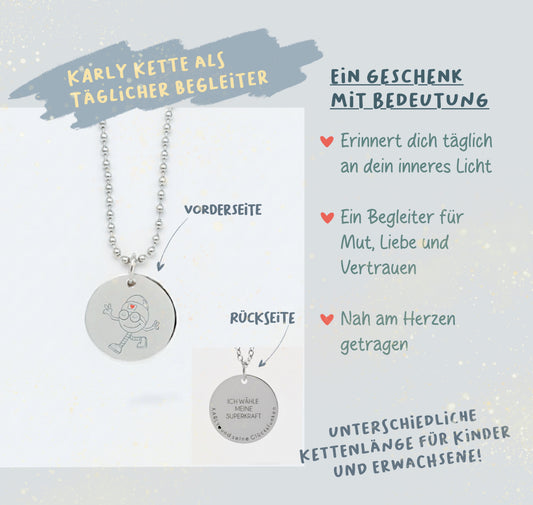 Karlys Herzkette Kinder