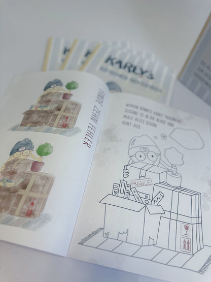 Mal- und Rätselbuch