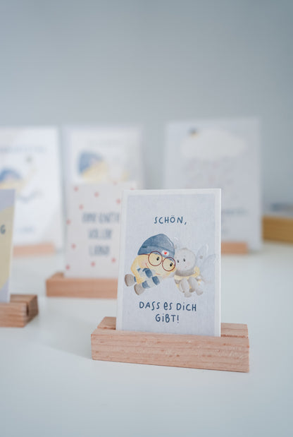 Minikarte "Schön, dass es dich gibt"