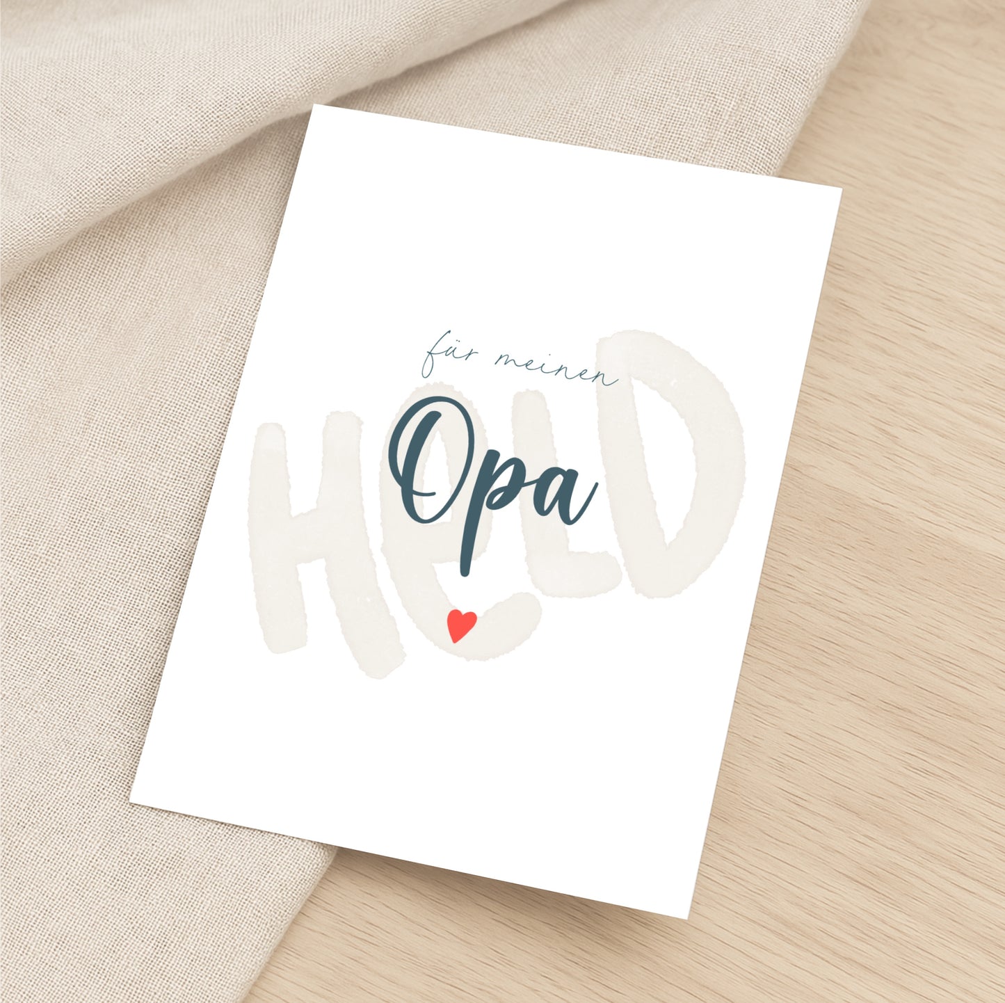 Postkarte – Spruch „Opa“