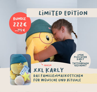 Karly XXL -Kuschelbegleiter für Wünsche & Rituale *LIMITIERTE EDITION*
