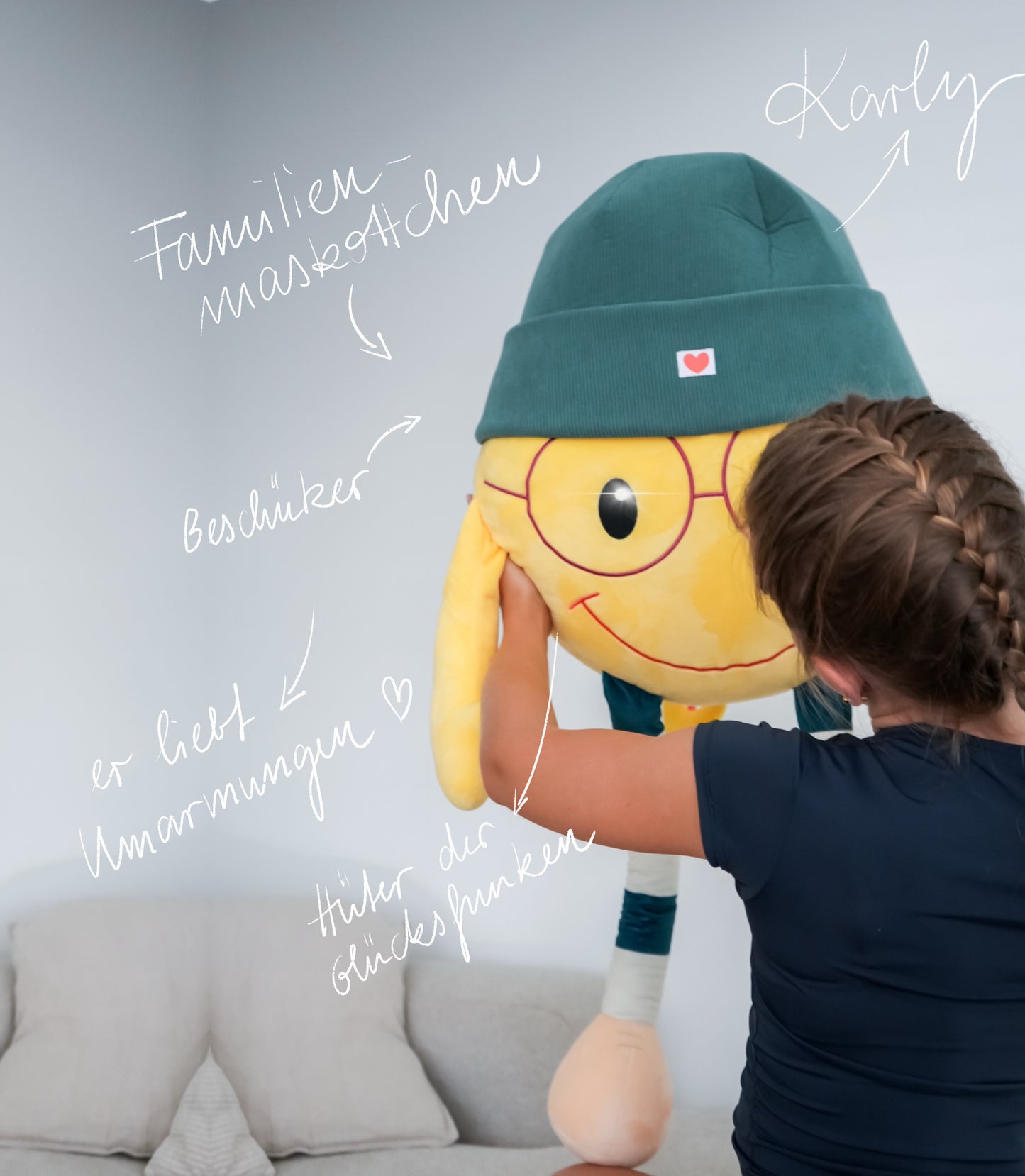 Karly XXL -Kuschelbegleiter für Wünsche & Rituale *LIMITIERTE EDITION*